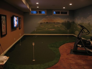 Full View Putting Area